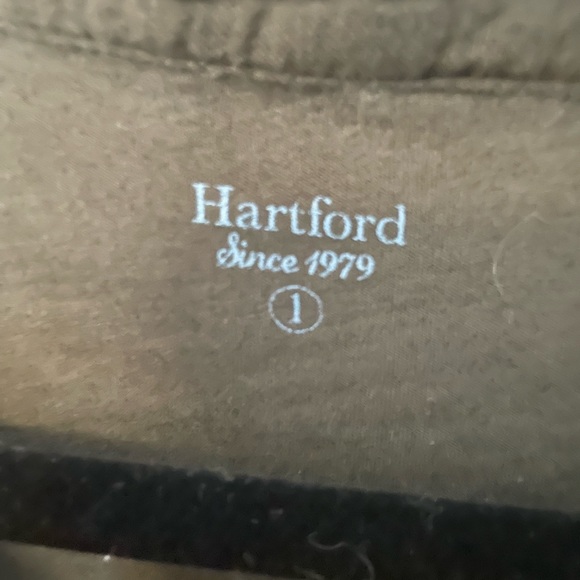 Women’s army green super soft Hartford long sleeve shirt, SZ L, great condition - Picture 2 of 4